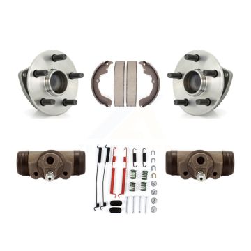Rear Wheel Cylinders And Drum Shoes Hub Bearing Kit For Pontiac Vibe Toyota Matrix K7D-101530