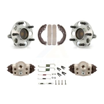 Rear Wheel Cylinders And Drum Shoes Hub Bearing Assembly Kit For 2011 Honda Civic GX K7D-101550