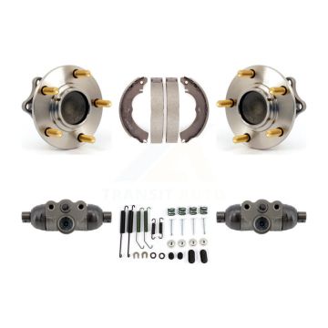 Rear Wheel Cylinders And Drum Shoes Hub Bearing Assembly Kit For Mitsubishi Lancer K7D-101557