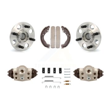 Rear Wheel Cylinders And Drum Shoes Hub Bearing Assembly Kit For 2010-2014 Honda Insight K7D-101568