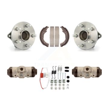 Rear Wheel Cylinders And Drum Shoes Hub Bearing Assembly Kit For 2009-2013 Toyota Corolla K7D-101569