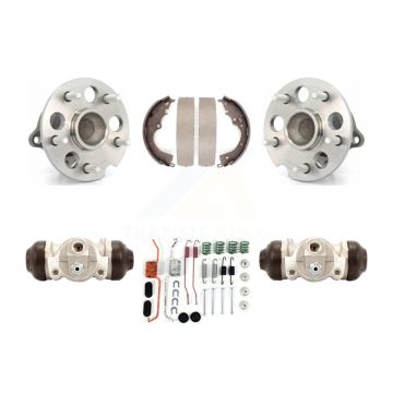 Rear Wheel Cylinders And Drum Shoes Hub Bearing Kit For 2004-2010 Toyota Sienna FWD K7D-101579