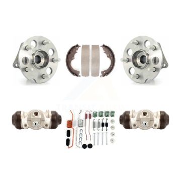 Rear Wheel Cylinders And Drum Shoes Hub Bearing Kit For 2004-2010 Toyota Sienna AWD K7D-101580