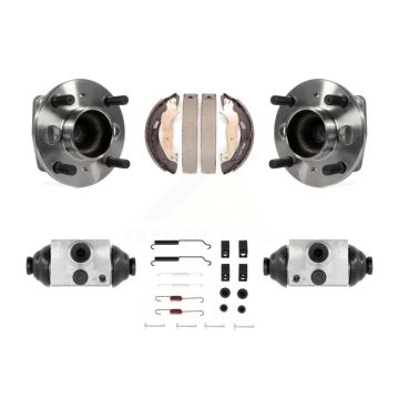 Rear Wheel Cylinders And Drum Shoes Hub Bearing Assembly Kit For Ford Fiesta K7D-101583