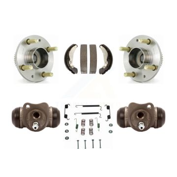 Rear Wheel Cylinders Drum Shoes Hub Bearing Kit For Chevrolet Aveo Pontiac Aveo5 Wave G3 K7D-101584