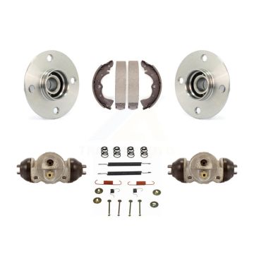 Rear Wheel Cylinders And Drum Shoes Hub Bearing Kit For 2003-2006 Nissan Sentra 1.8L K7D-101586