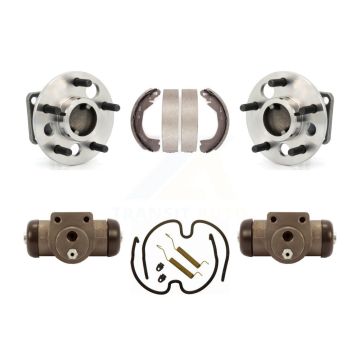 Rear Wheel Cylinders & Drum Shoes Hub Bearing Kit For Buick LeSabre Oldsmobile 88 Pontiac K7D-101587