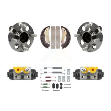 Rear Wheel Cylinders And Drum Shoes Hub Bearing Assembly Kit For 2012-2017 Hyundai Accent K7D-101592