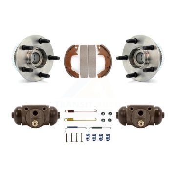 Rear Wheel Cylinders And Drum Shoes Hub Bearing Kit For Ford Taurus Mercury Sable K7D-101593