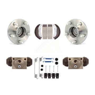 Rear Wheel Cylinders And Drum Shoes Hub Bearing Kit For 2010-2013 Ford Transit Connect K7D-101596