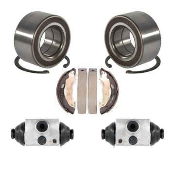 Rear Wheel Cylinders And Drum Shoes Bearing Kit For 2014-2018 Ford Fiesta ST K7D-101613
