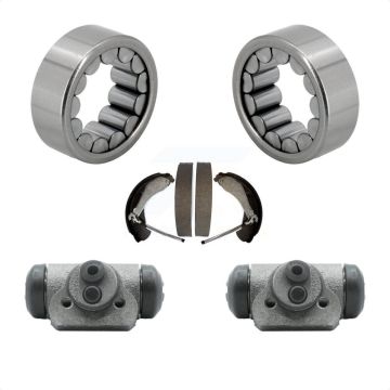 Rear Wheel Cylinders Drum Shoes Bearing Kit For Chevrolet Colorado GMC Canyon Isuzu i-280 K7D-101614