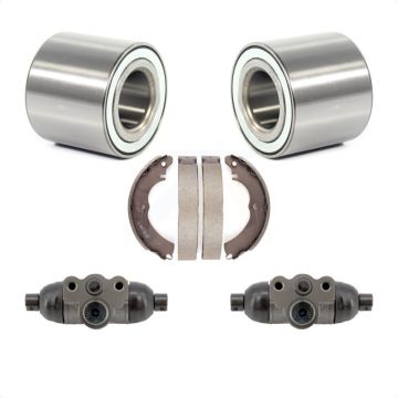 Rear Wheel Cylinders Drum Shoes Bearing Kit For Mitsubishi Mirage G4 With 1 Mounting Hole K7D-101625