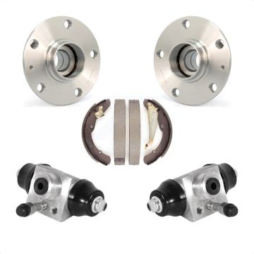 Rear Wheel Cylinders And Drum Shoes Hub Bearing Assembly Kit For Volkswagen Jetta Beetle K7D-101627
