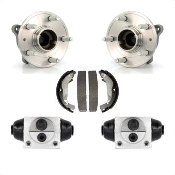 Rear Wheel Cylinders And Drum Shoes Hub Bearing Kit For 2011-2012 Chevrolet Cruze K7D-101640