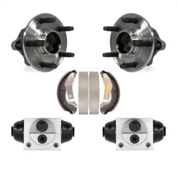 Rear Wheel Cylinders And Drum Shoes Hub Bearing Kit For 2012-2015 Chevrolet Sonic K7D-101641