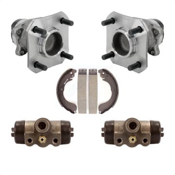 Rear Wheel Cylinders And Drum Shoes Hub Bearing Assembly Kit For 2009-2014 Nissan Cube K7D-101647