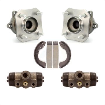Rear Wheel Cylinders & Drum Shoes Hub Bearing Kit For Nissan Sentra 2.0L with 4-Wheel ABS K7D-101650