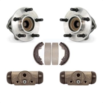 Rear Wheel Cylinders & Drum Shoes Hub Bearing Kit For Dodge Caravan Grand Chrysler Town K7D-101654