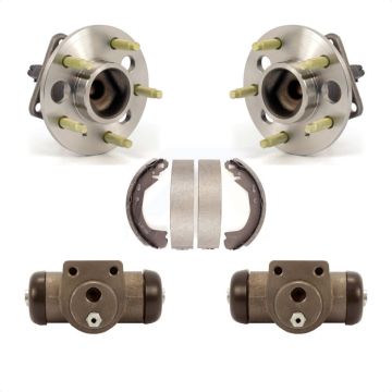 Rear Wheel Cylinders And Drum Shoes Hub Bearing Assembly Kit For Cadillac DeVille K7D-101659