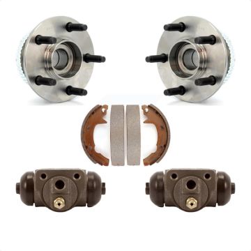 Rear Wheel Cylinders And Drum Shoes Hub Bearing Kit For Ford Taurus Mercury Sable K7D-101661