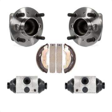 Rear Wheel Cylinders And Drum Shoes Hub Bearing Assembly Kit For Ford Fiesta K7D-101662