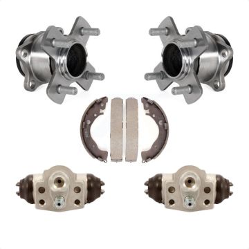 Rear Wheel Cylinders And Drum Shoes Hub Bearing Assembly Kit For 2015-2019 Honda Fit K7D-101663