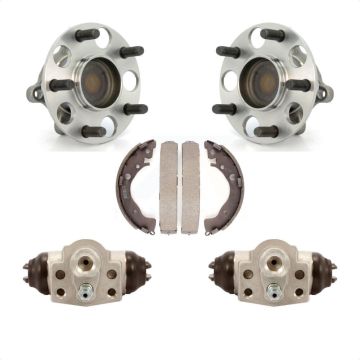 Rear Wheel Cylinders And Drum Shoes Hub Bearing Assembly Kit For Honda Civic K7D-101664