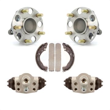 Rear Wheel Cylinders And Drum Shoes Hub Bearing Assembly Kit For Honda Civic K7D-101666