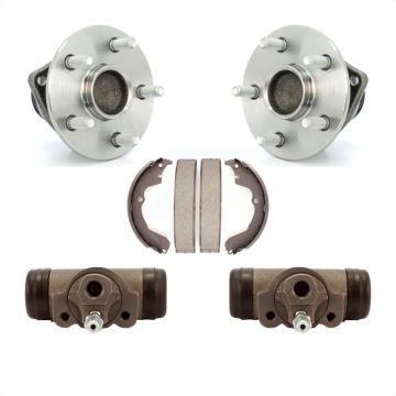 Rear Wheel Cylinders And Drum Shoes Hub Bearing Kit For Pontiac Vibe Toyota Matrix K7D-101669
