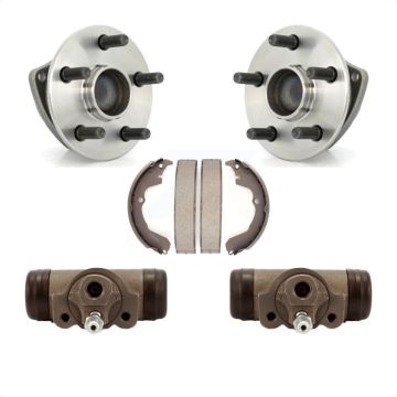 Rear Wheel Cylinders And Drum Shoes Hub Bearing Kit For Pontiac Vibe Toyota Matrix K7D-101670