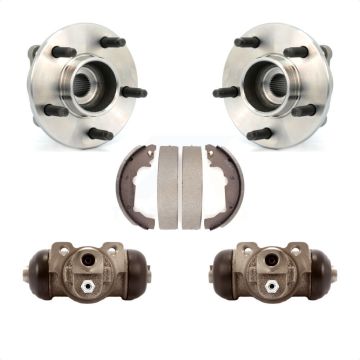 Rear Wheel Cylinders Drum Shoes Hub Bearing Kit For Saturn Vue Pontiac Torrent Chevrolet K7D-101684