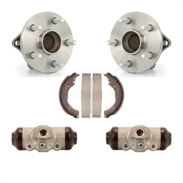 Rear Wheel Cylinders And Drum Shoes Hub Bearing Assembly Kit For 2009-2013 Toyota Corolla K7D-101691