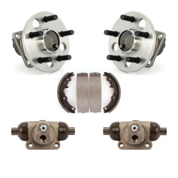 Rear Wheel Cylinders And Drum Shoes Hub Bearing Kit For Pontiac Sunfire Grand Am Sunbird K7D-101694