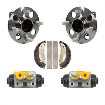 Rear Wheel Cylinders And Drum Shoes Hub Bearing Assembly Kit For 2012-2017 Hyundai Accent K7D-101715