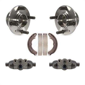 Rear Wheel Cylinders And Drum Shoes Hub Bearing Kit For 2002-2007 Mitsubishi Lancer ES K7D-101718