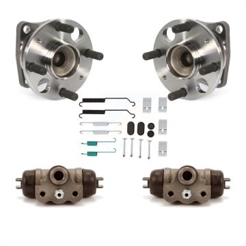 Rear Wheel Cylinders And Hardware Hub Bearing Assembly Kit For 2011-2014 Mazda 2 K7D-101741