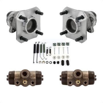 Rear Wheel Cylinders And Hardware Hub Bearing Assembly Kit For 2009-2014 Nissan Cube K7D-101742