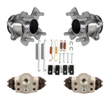 Rear Wheel Cylinders And Hardware Hub Bearing Assembly Kit For 2015-2019 Honda Fit K7D-101743