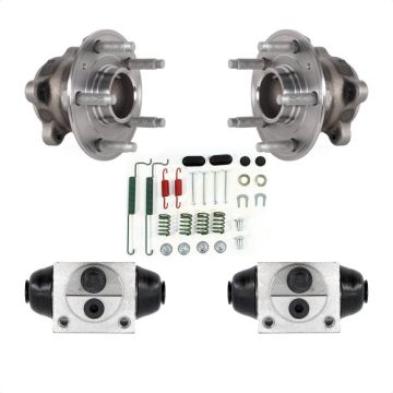 Rear Wheel Cylinders And Hardware Hub Bearing Assembly Kit For 2016-2017 Chevrolet Sonic K7D-101744