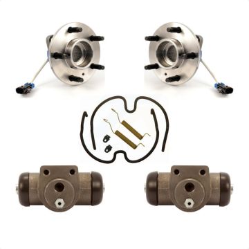 Rear Wheel Cylinders & Hardware Hub Bearing Kit For Pontiac Montana Chevrolet Venture AWD K7D-101757