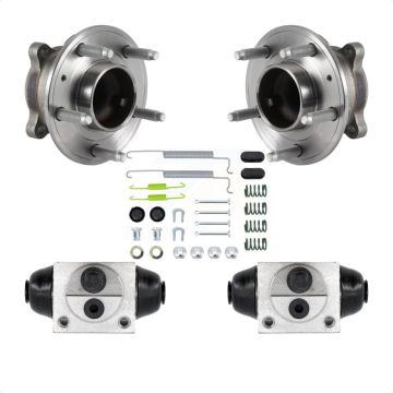 Rear Wheel Cylinders Hardware Hub Bearing Kit For Chevrolet Cruze With 16" Factory Wheels K7D-101759