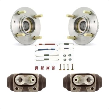 Rear Wheel Cylinders And Hardware Hub Bearing Kit For Hyundai Elantra 4-Wheel ABS K7D-101768