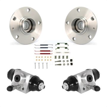 Rear Wheel Cylinders Hardware Hub Bearing Kit For 11-12 Volkswagen Jetta Drum rear brakes K7D-101773