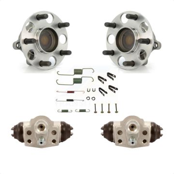 Rear Wheel Cylinders And Hardware Hub Bearing Assembly Kit For 2006-2011 Honda Civic GX K7D-101775