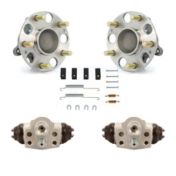 Rear Wheel Cylinders & Hardware Hub Bearing Kit For Honda Civic LX with Disc rear brakes K7D-101776
