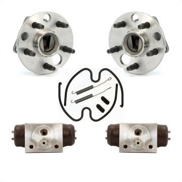 Rear Wheel Cylinders And Hardware Hub Bearing Kit For Pontiac Sunfire Chevrolet Cavalier K7D-101778