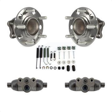 Rear Wheel Cylinders Hardware Hub Bearing Kit For 2008 Mitsubishi Lancer FWD with Non-ABS K7D-101780