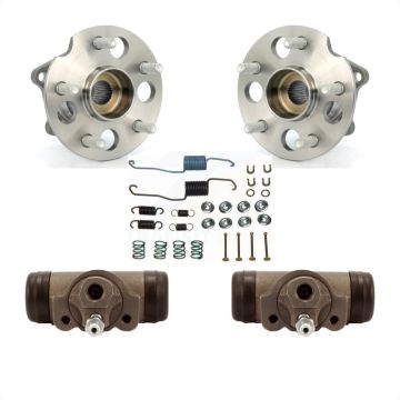 Rear Wheel Cylinders & Hardware Hub Bearing Kit For 2002 Toyota RAV4 AWD with GAS engine K7D-101797