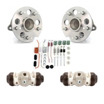 Rear Wheel Cylinders And Hardware Hub Bearing Kit For 2004-2010 Toyota Sienna FWD K7D-101802